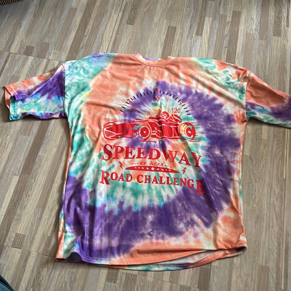 Shein oversized tye dye tshirt size small (A11)